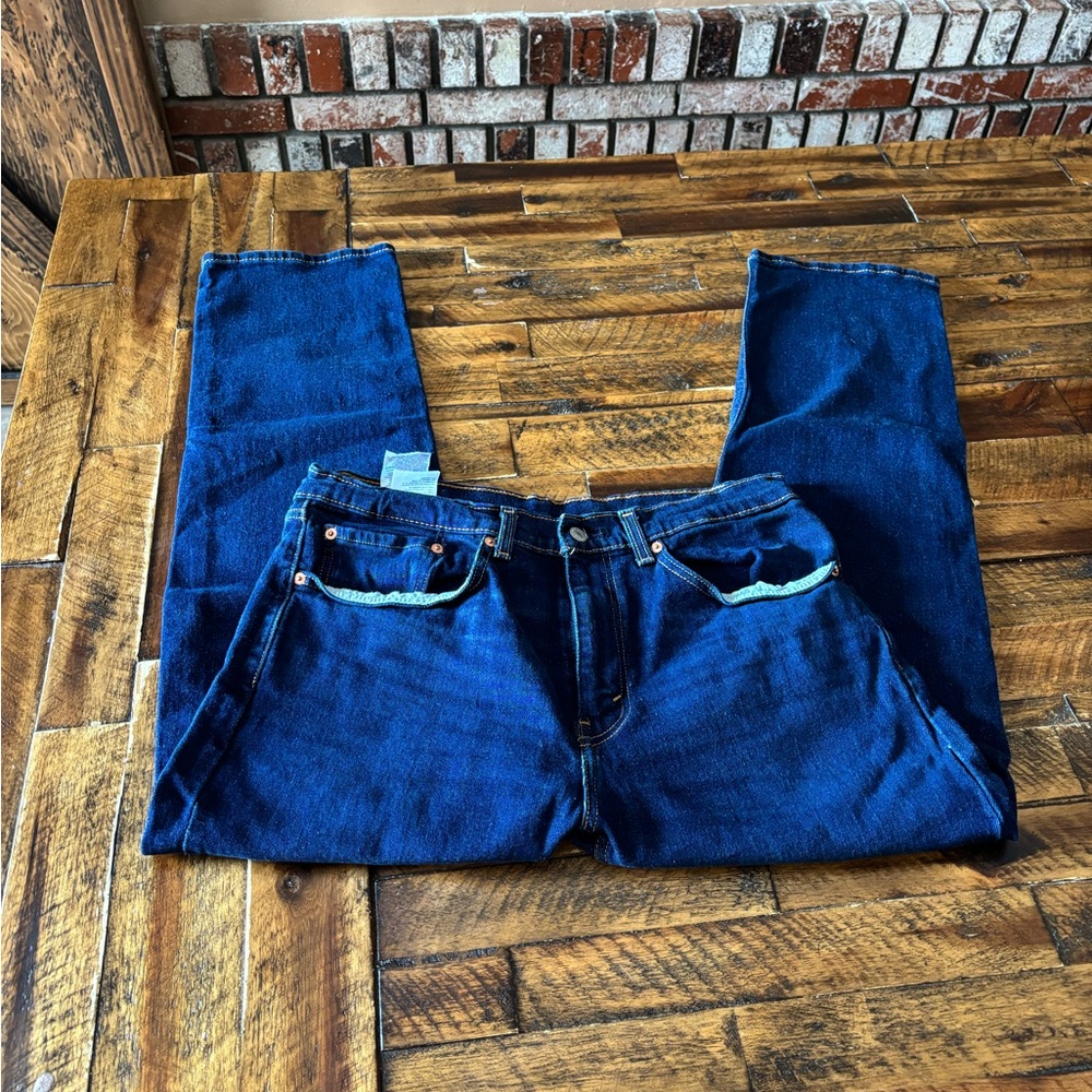 Levi's 505 Deep Blue Straight Men's Jeans